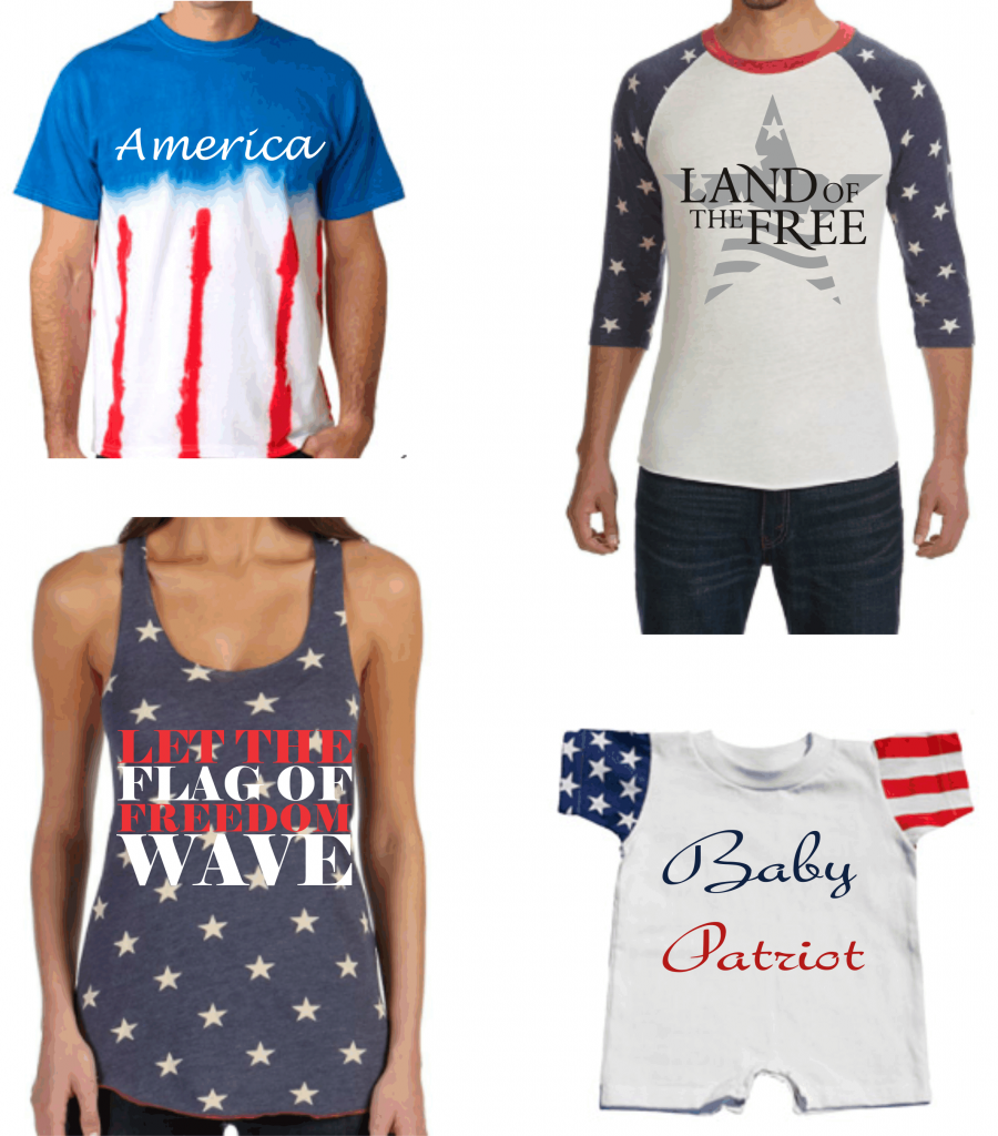 Patriotic T Shirts For The Fourth Of July 6189