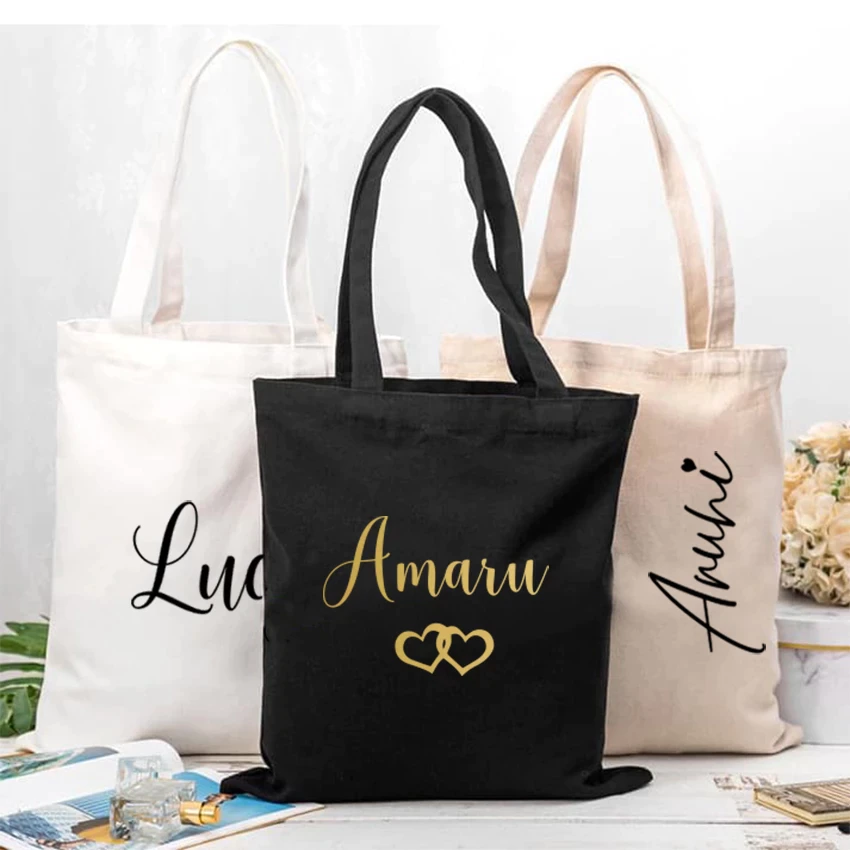 Personalized Tote Bags for Bridesmaids | USA, Fast, Affordable