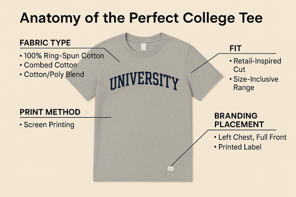 Anatomy of The Perfect College Tee