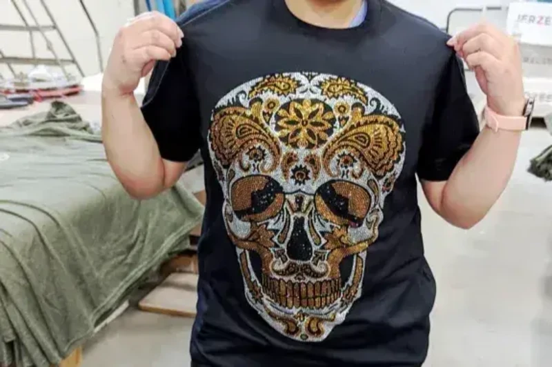 Custom Rhinestone T Shirts