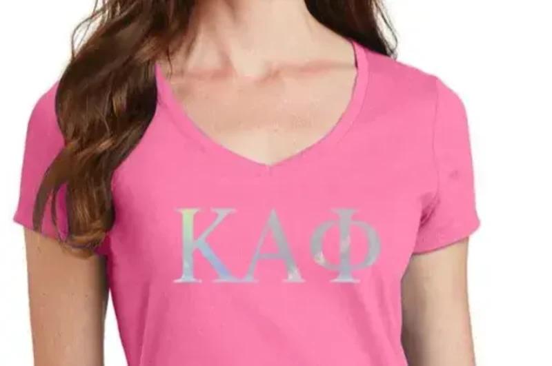 Custom Sorority Tees With Foil