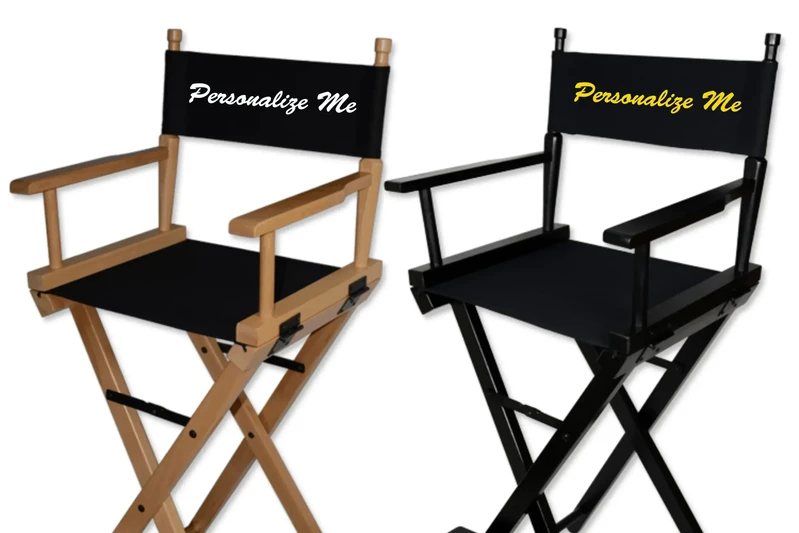 Customizable Directors Chair