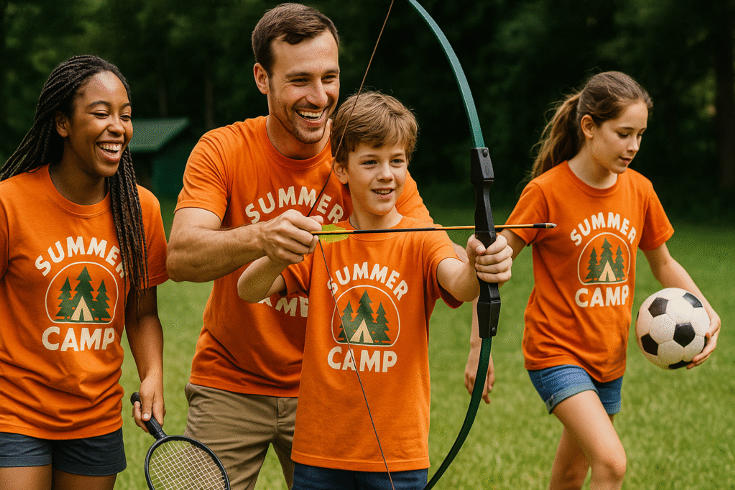 Customized Tee Shirts for Summer Camps