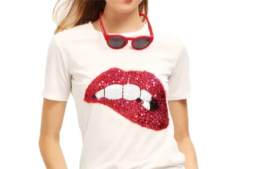 Glitter Ink T Shirt Printing