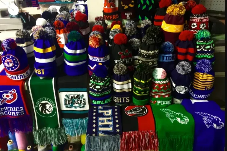 Knit Scarves and Beanies