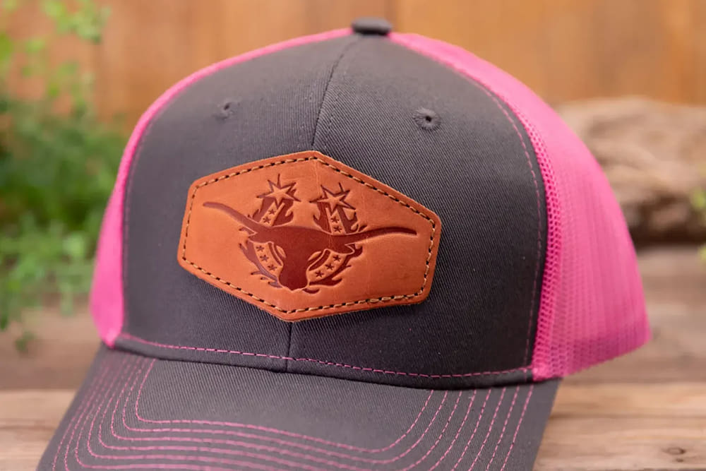 Leather Patch Hats