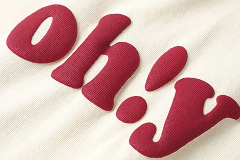 Puff Screen Printing