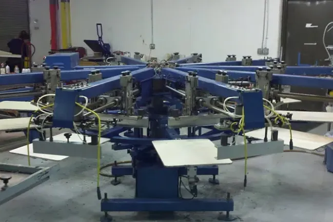 Screen Printing on Clothes