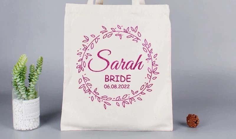 Tote Bags With Bridesmaid Names