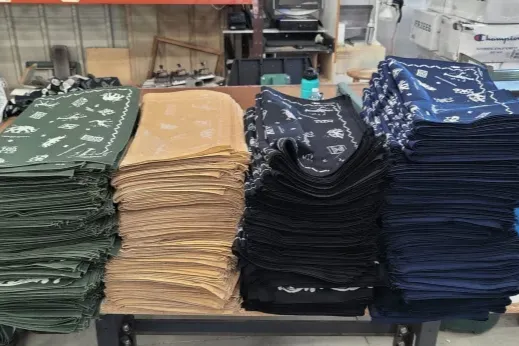 Custom Screen Print Bandanas