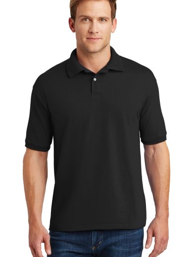 Hanes® EcoSmart® - 5.2-Ounce Jersey Knit Sport Shirt.
