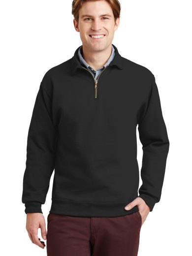 Jerzees® Super Sweats® NuBlend® - 1/4-Zip Sweatshirt with Cadet Collar.