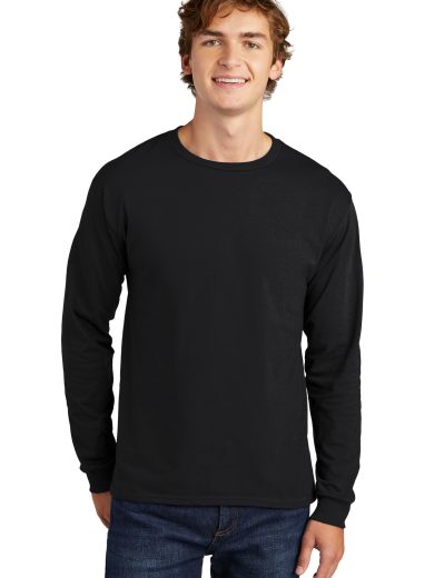 Hanes® Essential-T 100% Cotton Long Sleeve T-Shirt