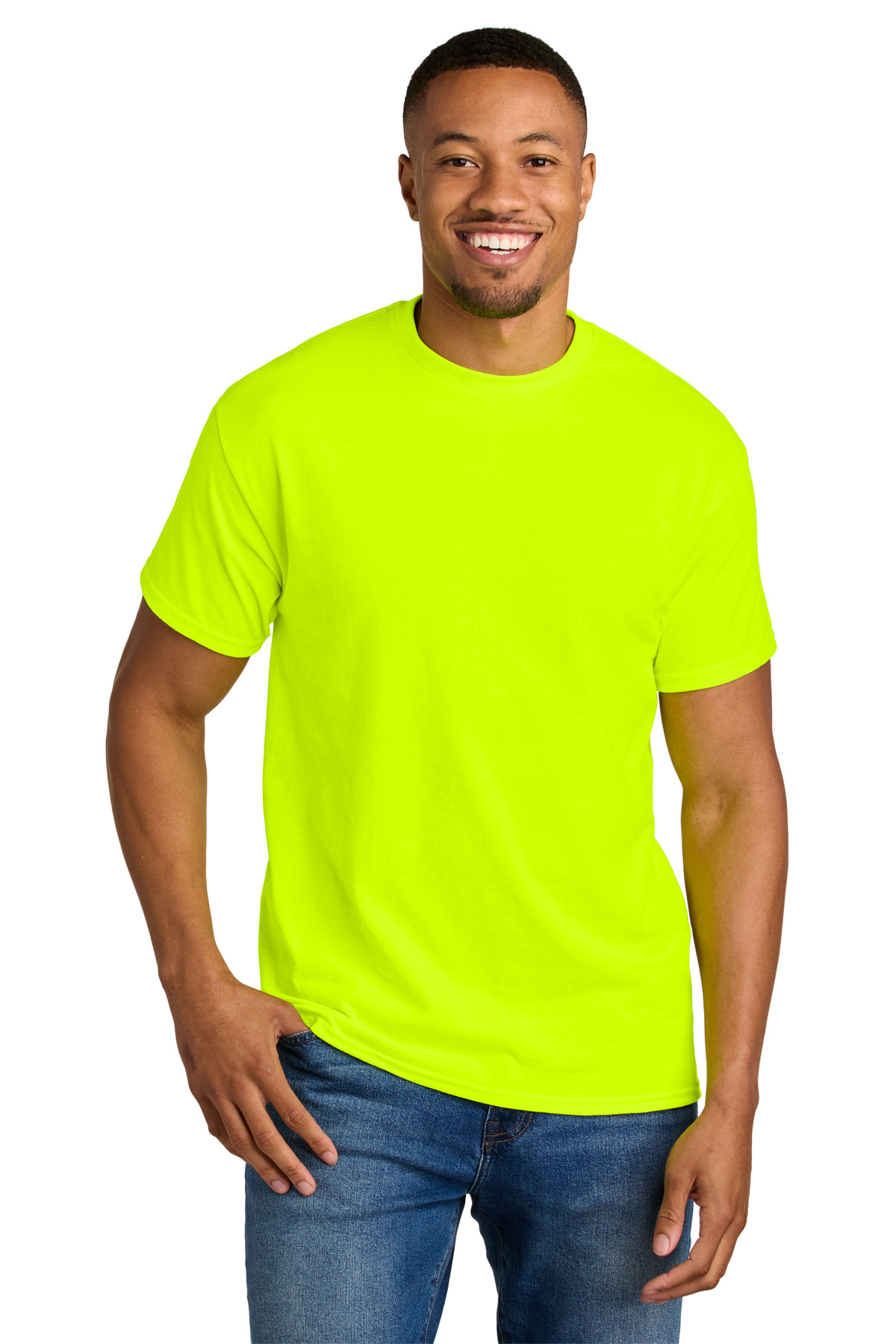 Gildan® DryBlend® 50 Cotton/50 Poly T-Shirt. - Image 16