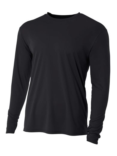 A4 Youth Cooling Performance Long Sleeve Tee