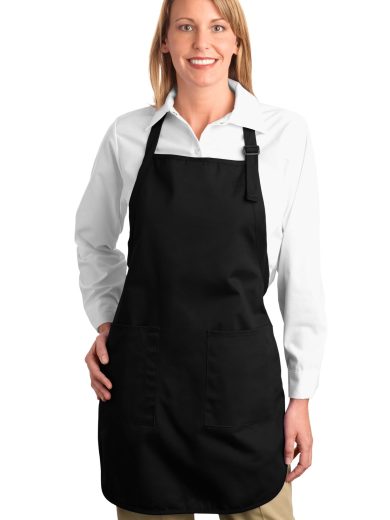 Port Authority® Full-Length Apron with Pockets.