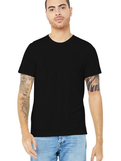BELLA+CANVAS ® Unisex Made In The USA Jersey Short Sleeve Tee.