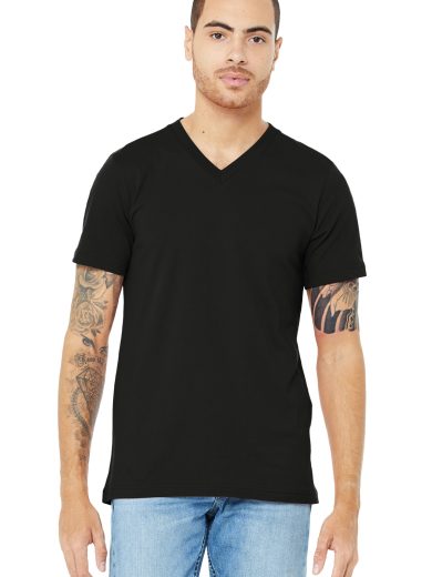 BELLA+CANVAS ® Unisex Jersey Short Sleeve V-Neck Tee.