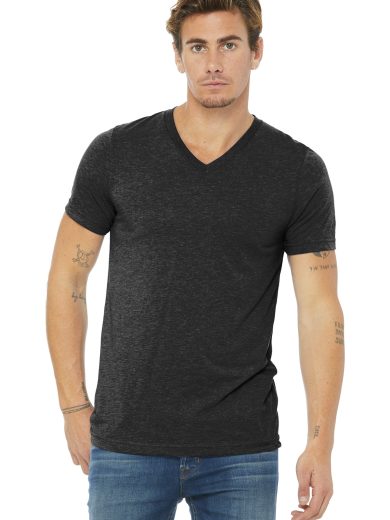 BELLA+CANVAS ® Unisex Triblend Short Sleeve V-Neck Te.