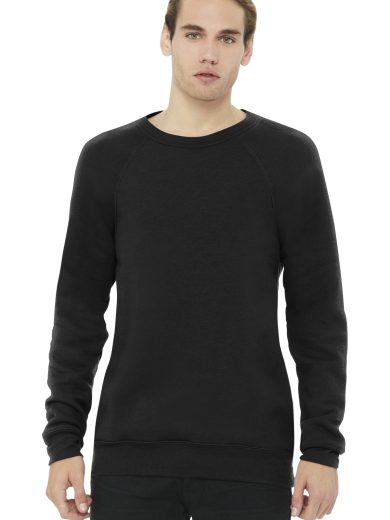 BELLA+CANVAS ® Unisex Sponge Fleece Raglan Sweatshirt.
