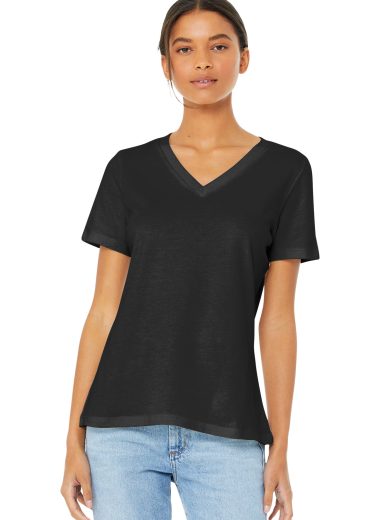 BELLA+CANVAS ® Women's Relaxed Jersey Short Sleeve V-Neck Tee.