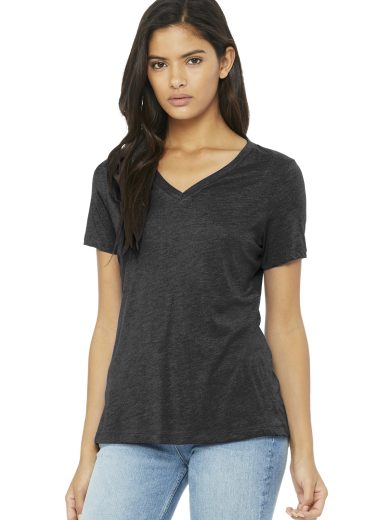 BELLA+CANVAS® Women's Relaxed Triblend V-Neck Tee