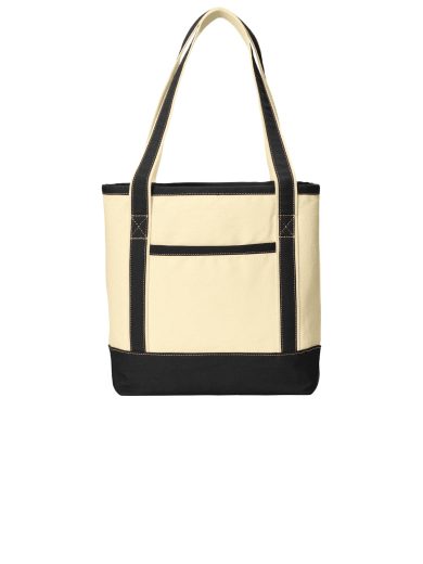 Port Authority® Medium Cotton Canvas Tote.