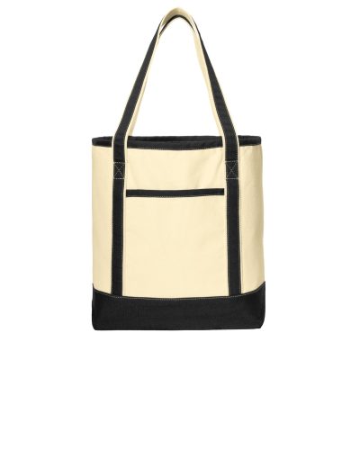 Port Authority® Large Cotton Canvas Tote.