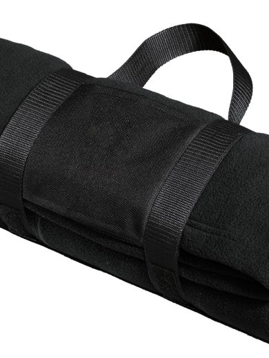 Port Authority® Fleece Blanket with Carrying Strap.