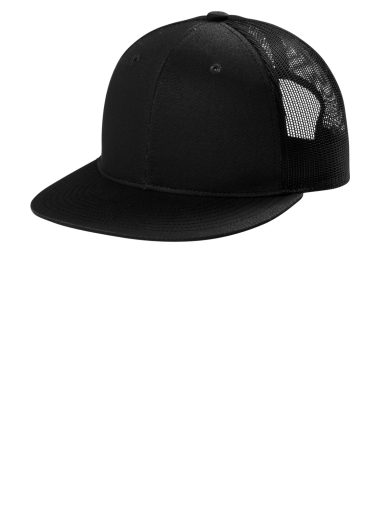 Port Authority® Snapback Flat Bill Trucker Cap