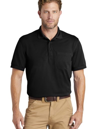 CornerStone ® Industrial Snag-Proof Pique Pocket Polo.