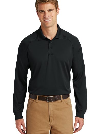 CornerStone® - Select Long Sleeve Snag-Proof Tactical Polo.
