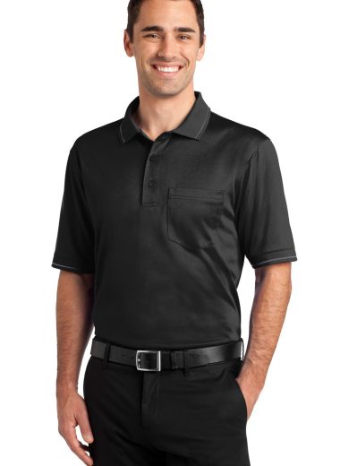 CornerStone® Select Snag-Proof Tipped Pocket Polo.