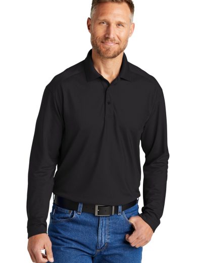 CornerStone® Select Lightweight Snag-Proof Long Sleeve Polo