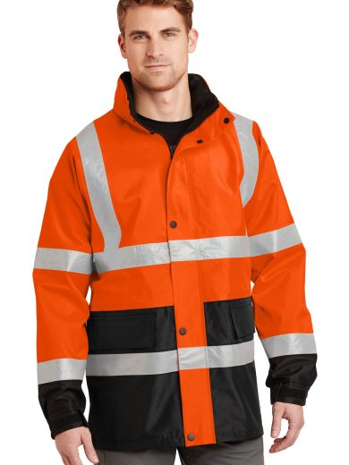 CornerStone® - ANSI 107 Class 3 Waterproof Parka.