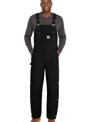 Carhartt® Tall Firm Duck Insulated Bib Overalls