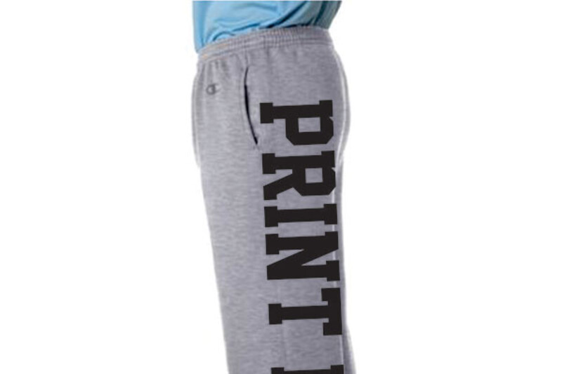 Custom Sweatpants Printing