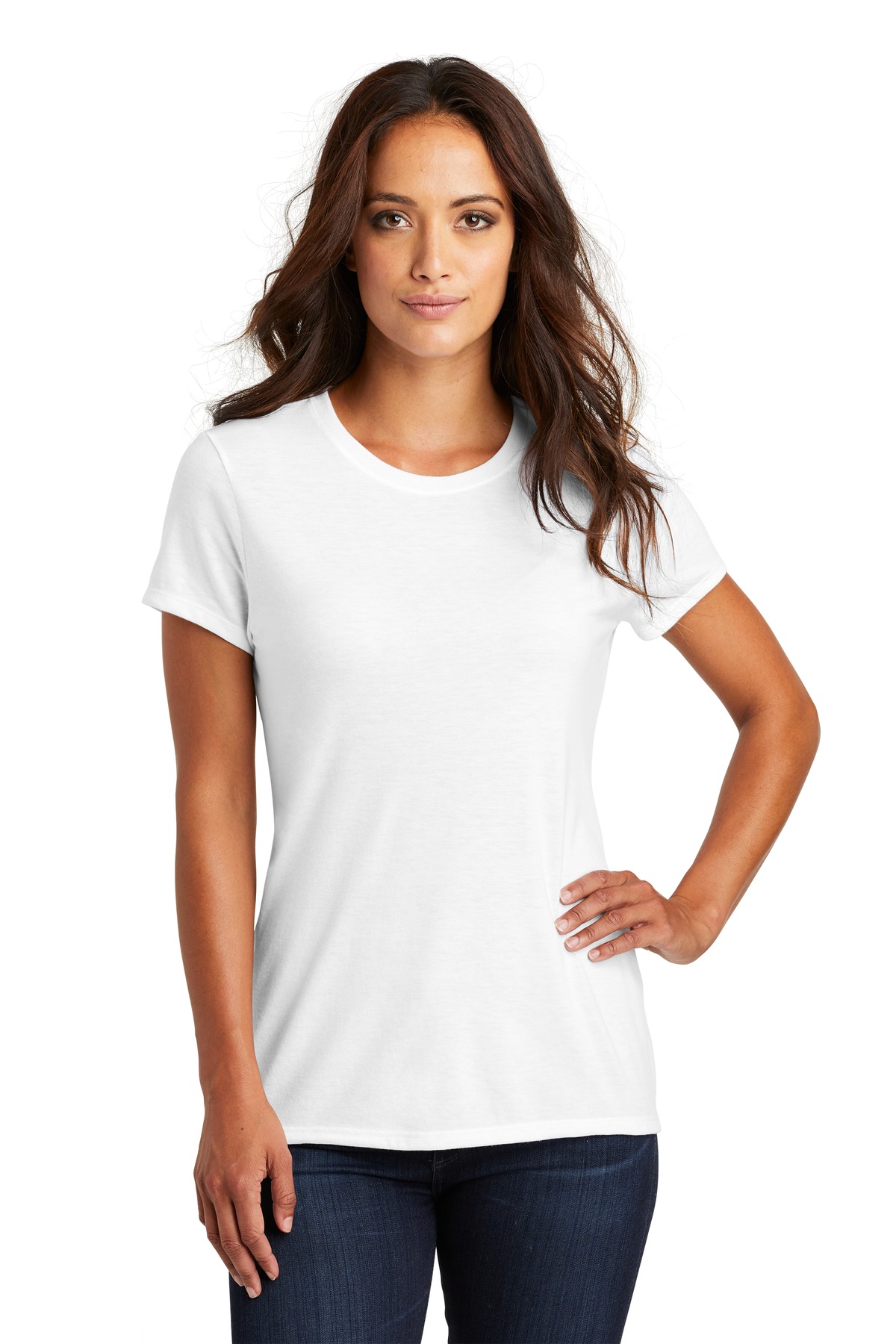 District ® Women's Perfect Tri® Tee. - Image 2