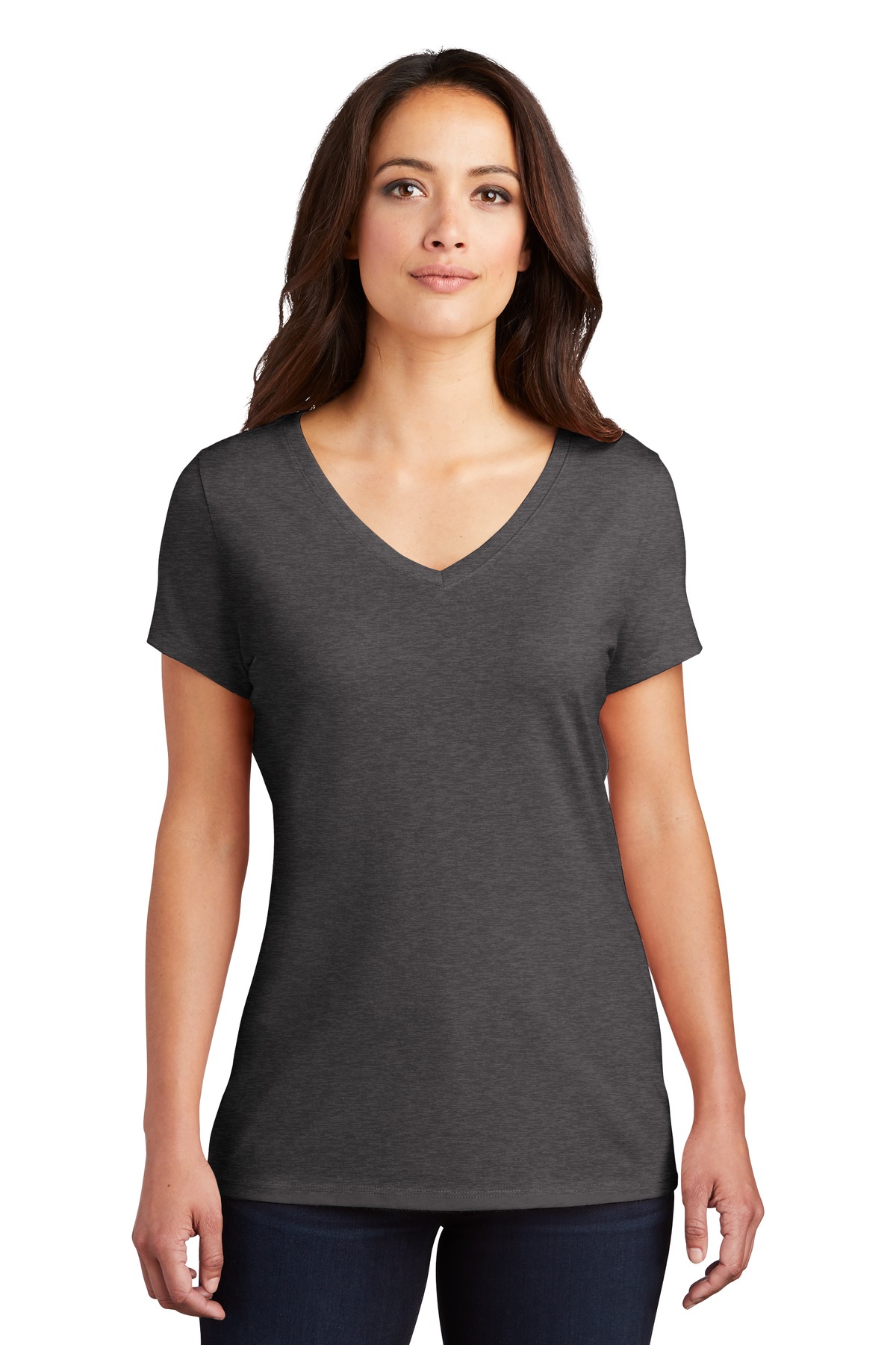District® Women's Perfect Tri® V-Neck Tee. - Image 4