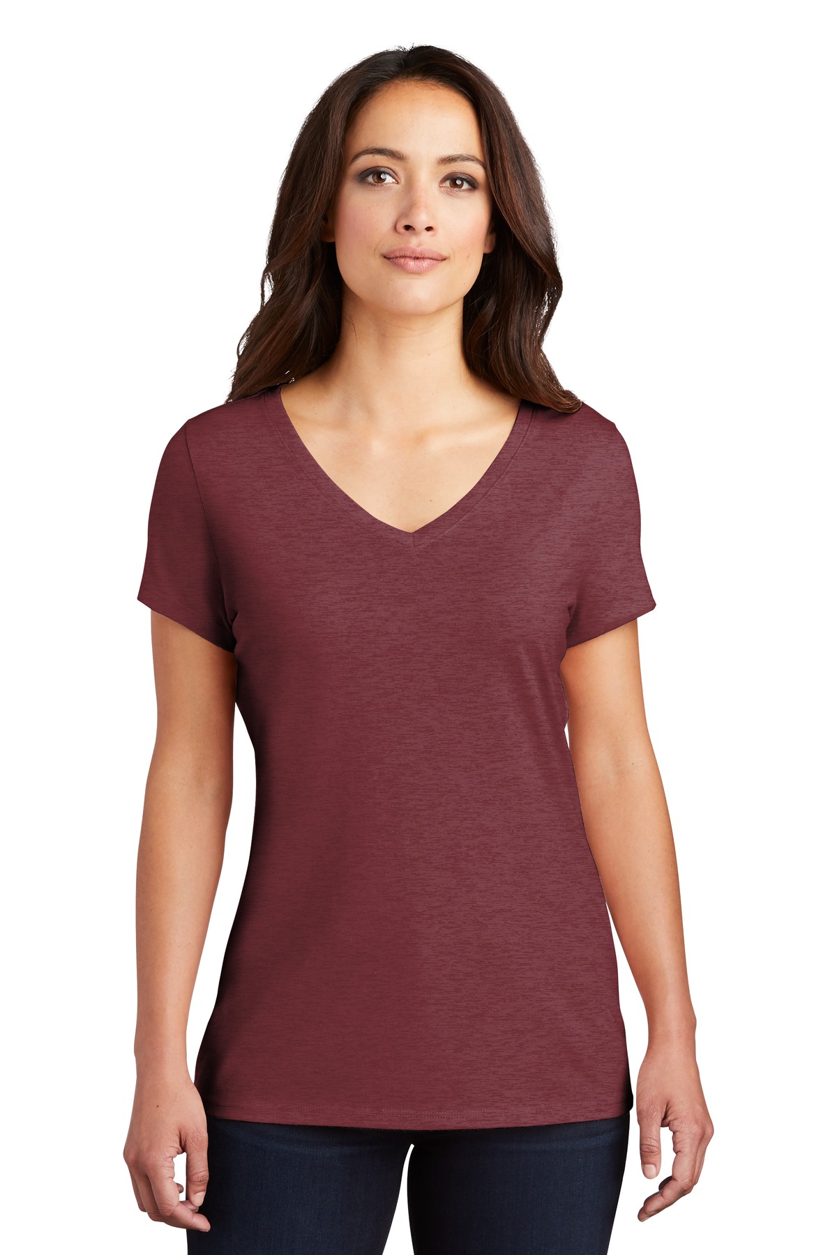 District® Women's Perfect Tri® V-Neck Tee. - Image 6