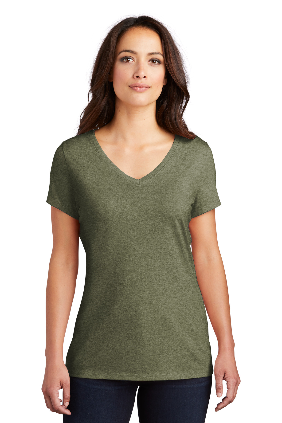 District® Women's Perfect Tri® V-Neck Tee. - Image 7
