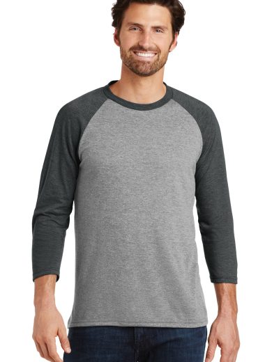 District ® Perfect Tri® 3/4-Sleeve Raglan.