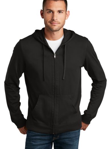 District® Jersey Full-Zip Hoodie.