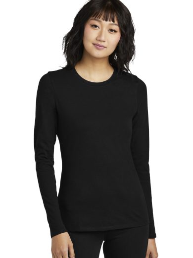 District® Women's Perfect Blend® CVC Long Sleeve Tee