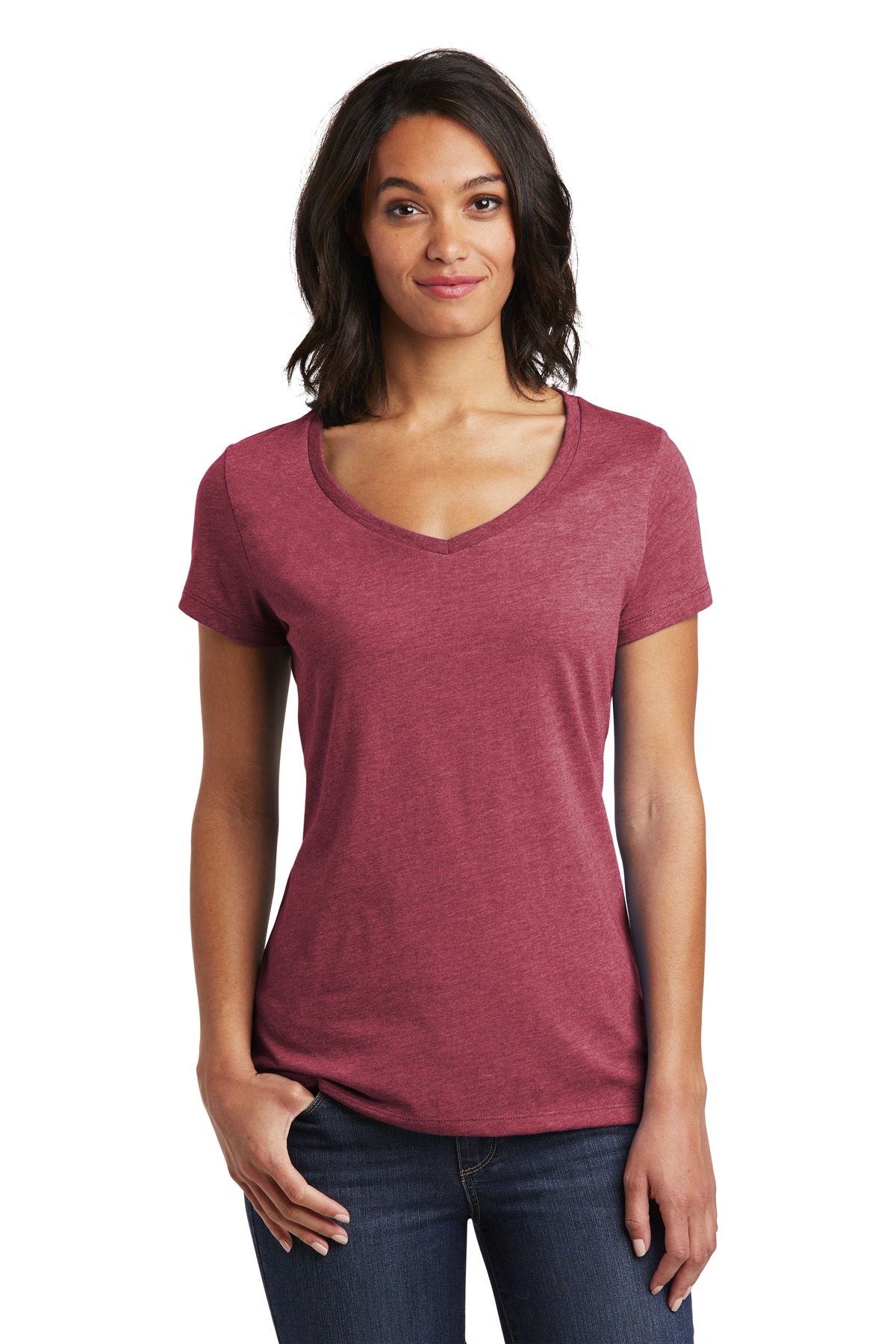 District ® Women's Very Important Tee ® V-Neck. - Image 6