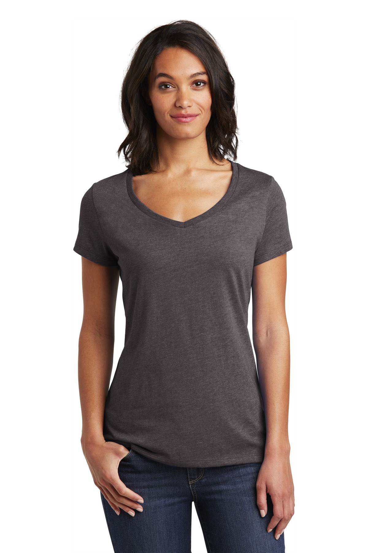 District ® Women's Very Important Tee ® V-Neck. - Image 5