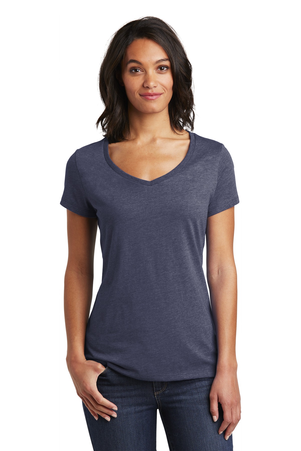 District ® Women's Very Important Tee ® V-Neck. - Image 3