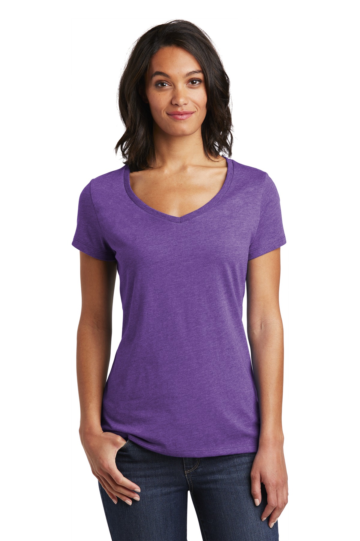 District ® Women's Very Important Tee ® V-Neck. - Image 7