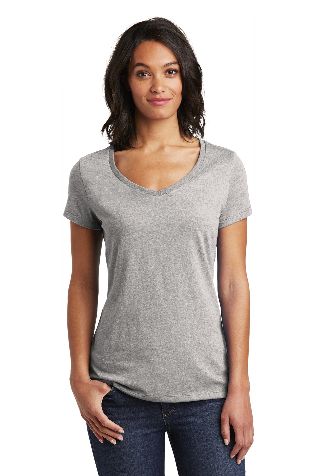 District ® Women's Very Important Tee ® V-Neck. - Image 4