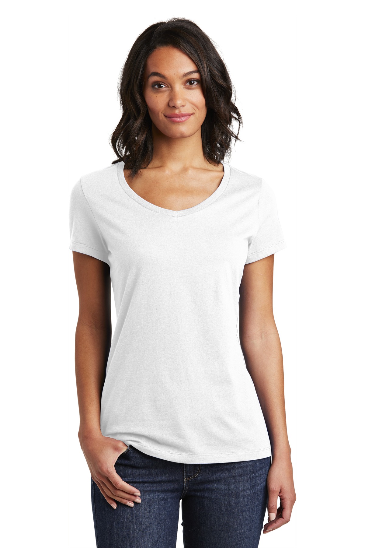 District ® Women's Very Important Tee ® V-Neck. - Image 2